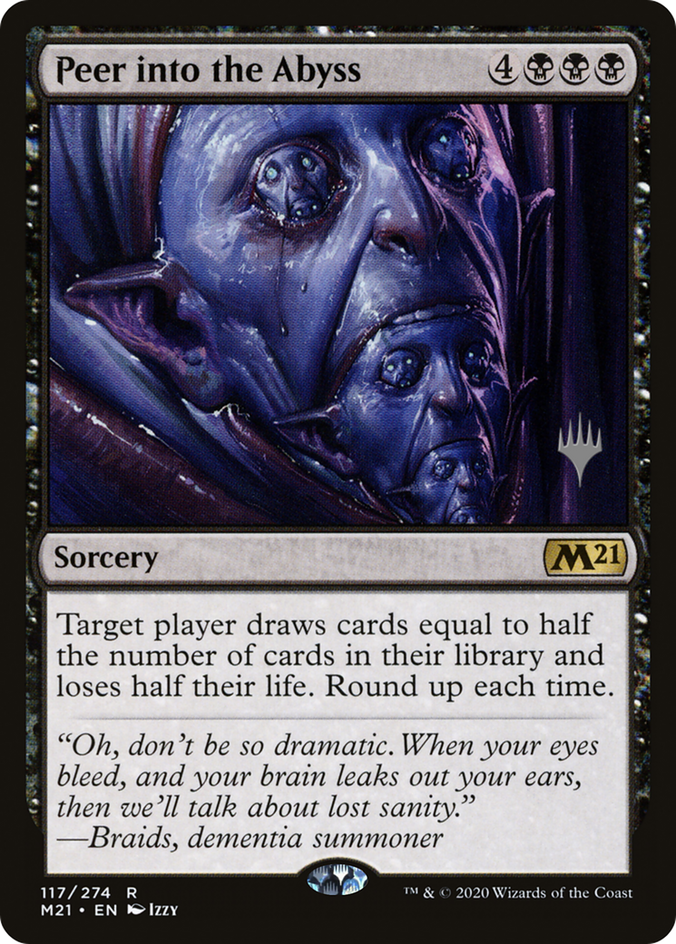 Peer into the Abyss (PPM21-117) - Core Set 2021 Promos Foil