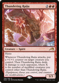 Thundering Raiju (NEO-166) - Kamigawa: Neon Dynasty