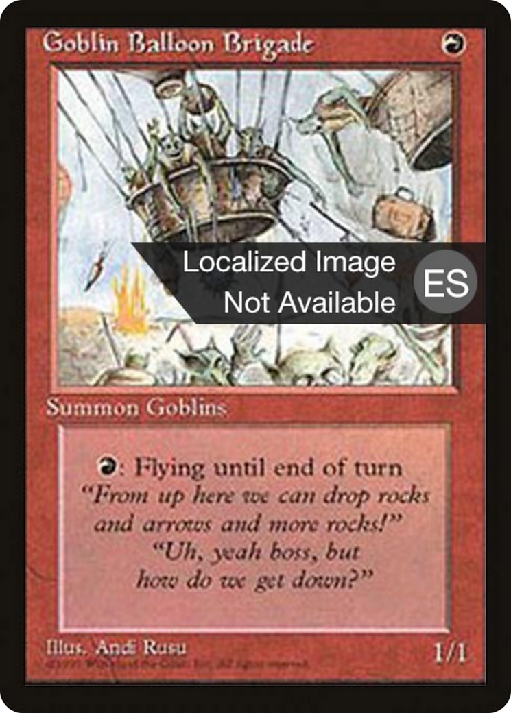 Goblin Balloon Brigade (4BB-) - Fourth Edition Foreign Black Border