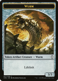 Wurm Token (Lifelink) (CM2-017) - Commander Anthology Volume II Tokens
