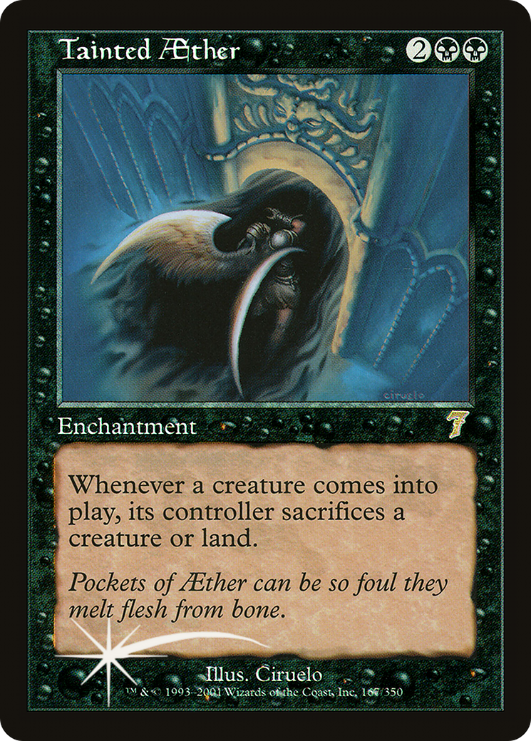 Tainted Aether (7ED-167★) - 7th Edition