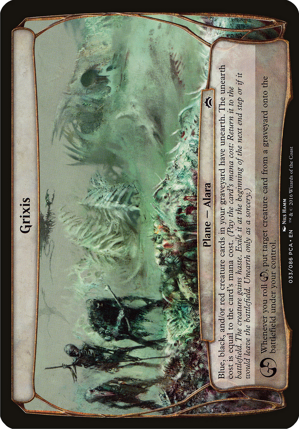 Grixis (Planechase Anthology) (OVER-) - Planechase Anthology Planes