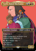 Cayth, Famed Mechanist (Borderless) (Ripple Foil) (M3C-137) - Modern Horizons 3 Commander Foil