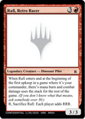 Rafi, Retro Racer (UNK-) - Un-Known Event Playtest Cards