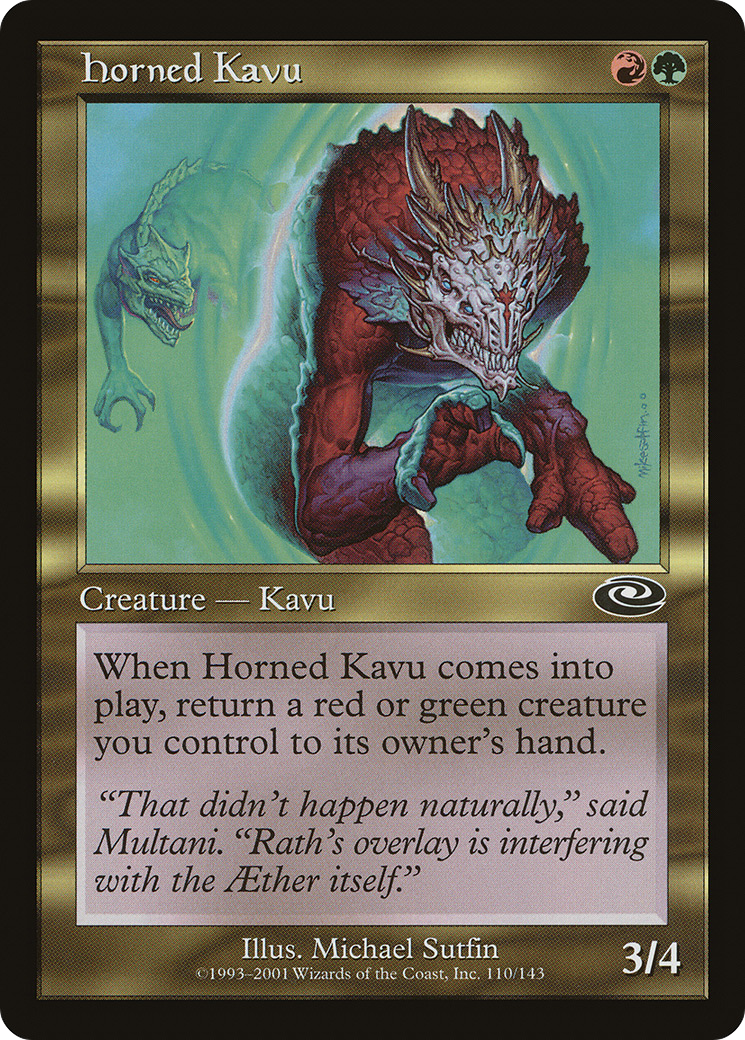 Horned Kavu (PLS-110) - Planeshift