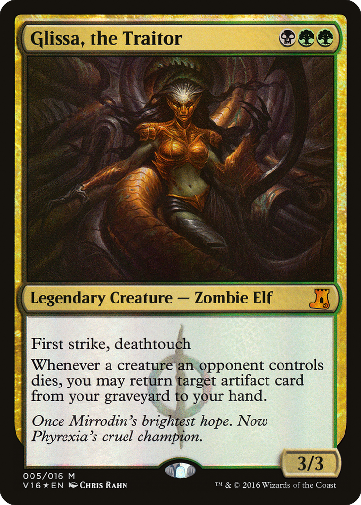 Glissa, the Traitor (V16-005) - From the Vault: Lore Foil