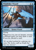 Windrider Wizard (CMM-134) - Commander Masters