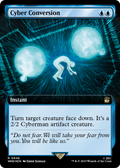 Cyber Conversion (Extended Art) (Surge Foil) (WHO-946) - Doctor Who: (Extended Art) Foil