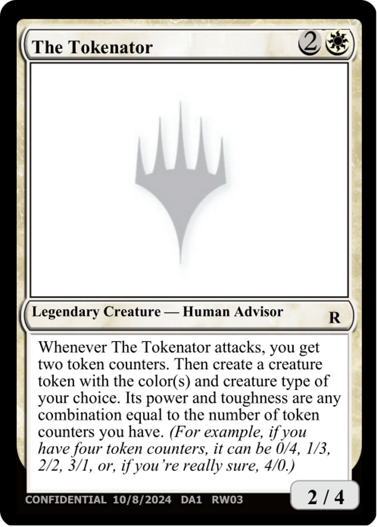 The Tokenator (UNK-RW03G) - Unknown Event