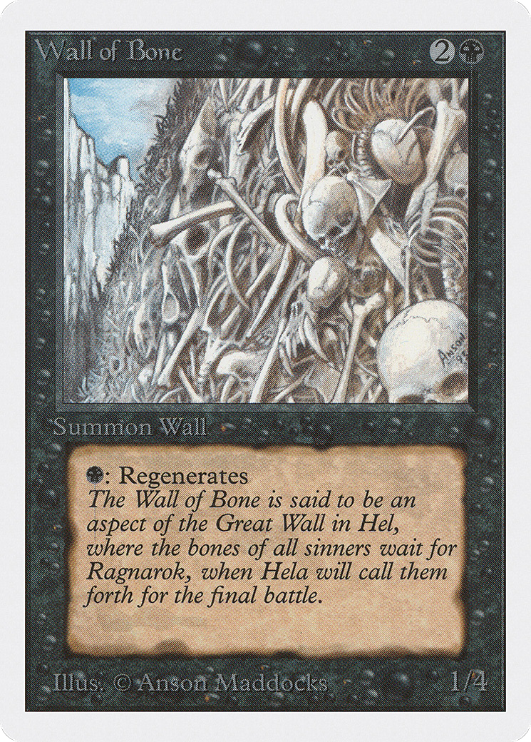 Wall of Bone (2ED-) - Unlimited Edition