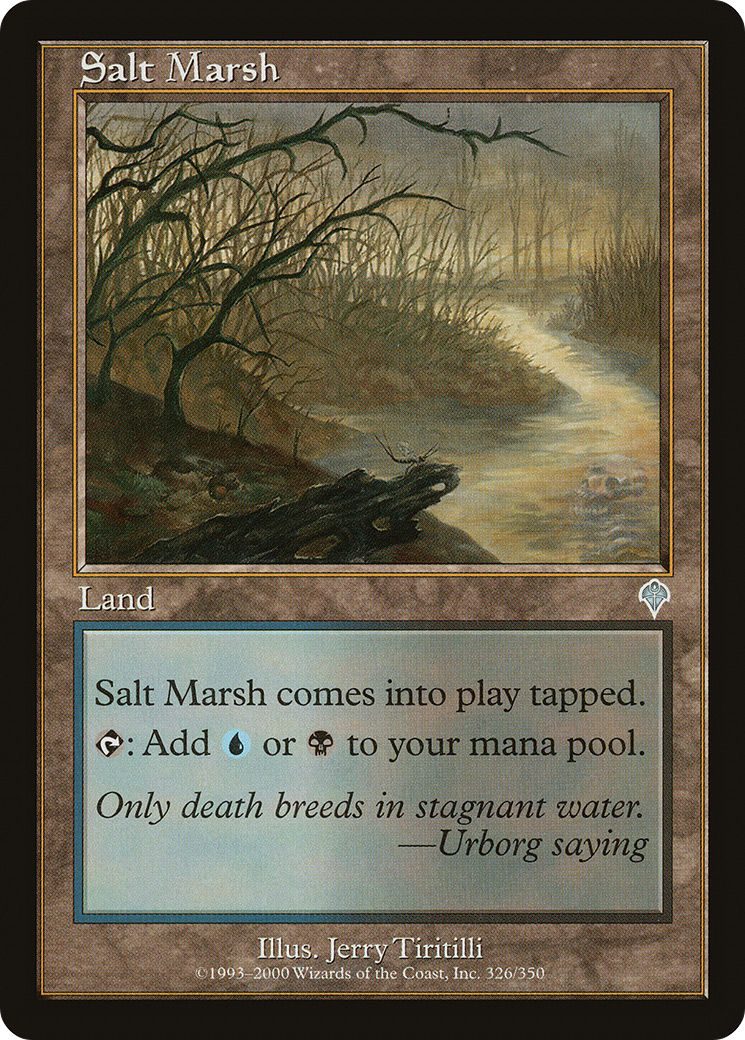 Salt Marsh (INV-326) - Invasion Foil