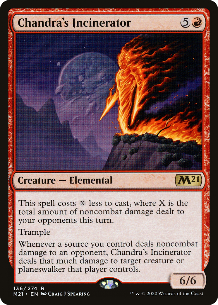 Chandra's Incinerator (M21-136) - Core Set 2021
