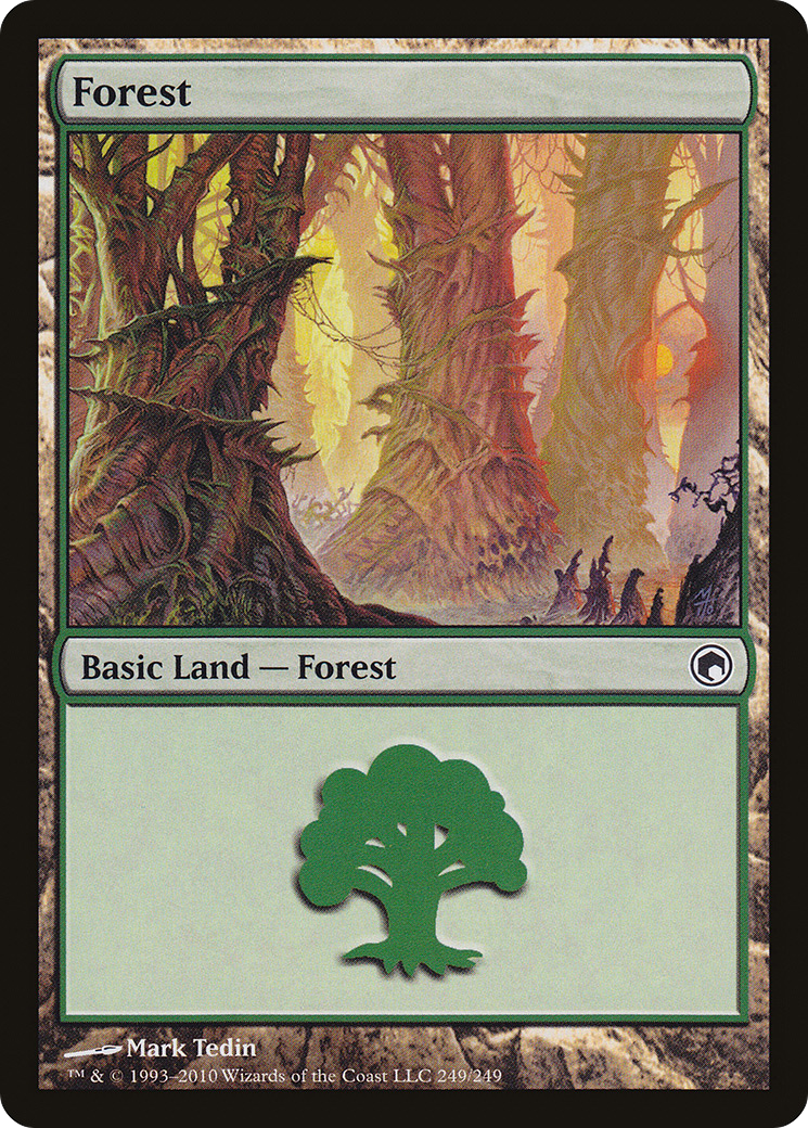 Forest (249) (SOM-249) - Scars of Mirrodin