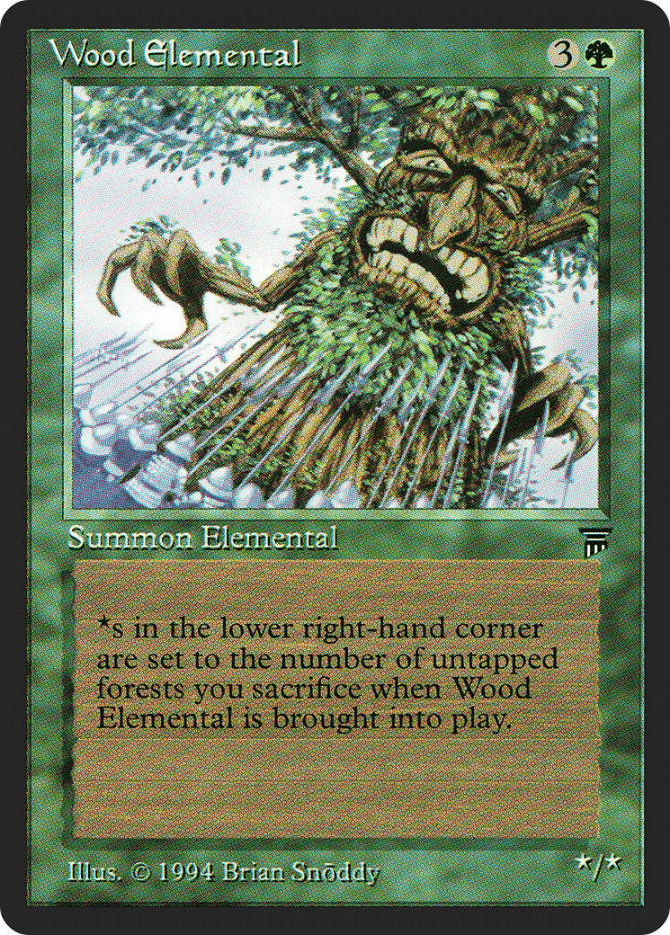 Wood Elemental (LEG-) - Legends