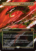 Ruinous Ultimatum (Borderless) (SPG-108) - Special Guests Foil
