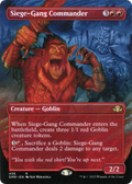 Siege-Gang Commander (Borderless) (DMR-436) - Dominaria Remastered Foil