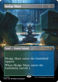 Hedge Maze (Borderless) (MKM-326) - Murders at Karlov Manor Foil