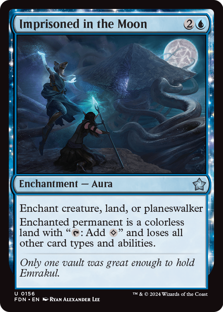 Imprisoned in the Moon (FDN-156) - Foundations: (enchantment)