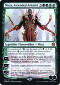 Nissa, Ascended Animist (PRE-175) - Phyrexia: All Will Be One Promos Foil