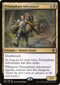 Triumphant Adventurer (PPAFR-237) - Adventures in the Forgotten Realms Promos