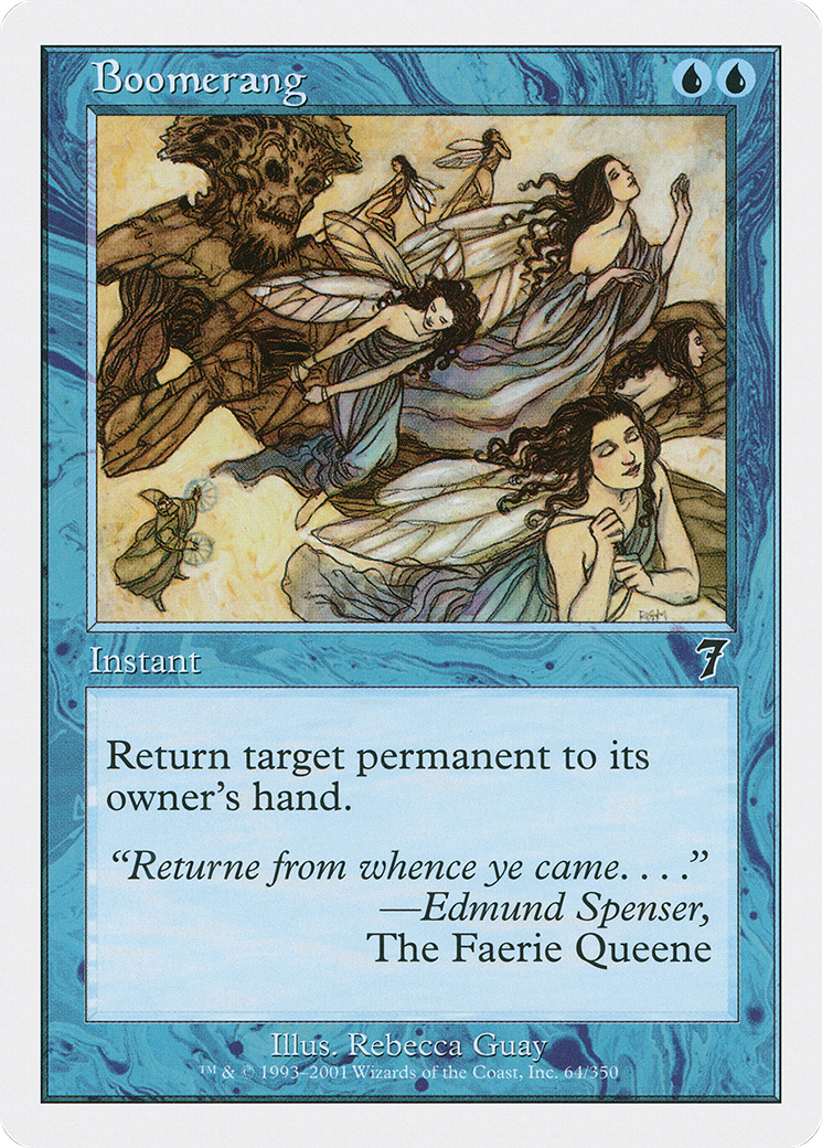 Boomerang (7ED-064) - 7th Edition Foil