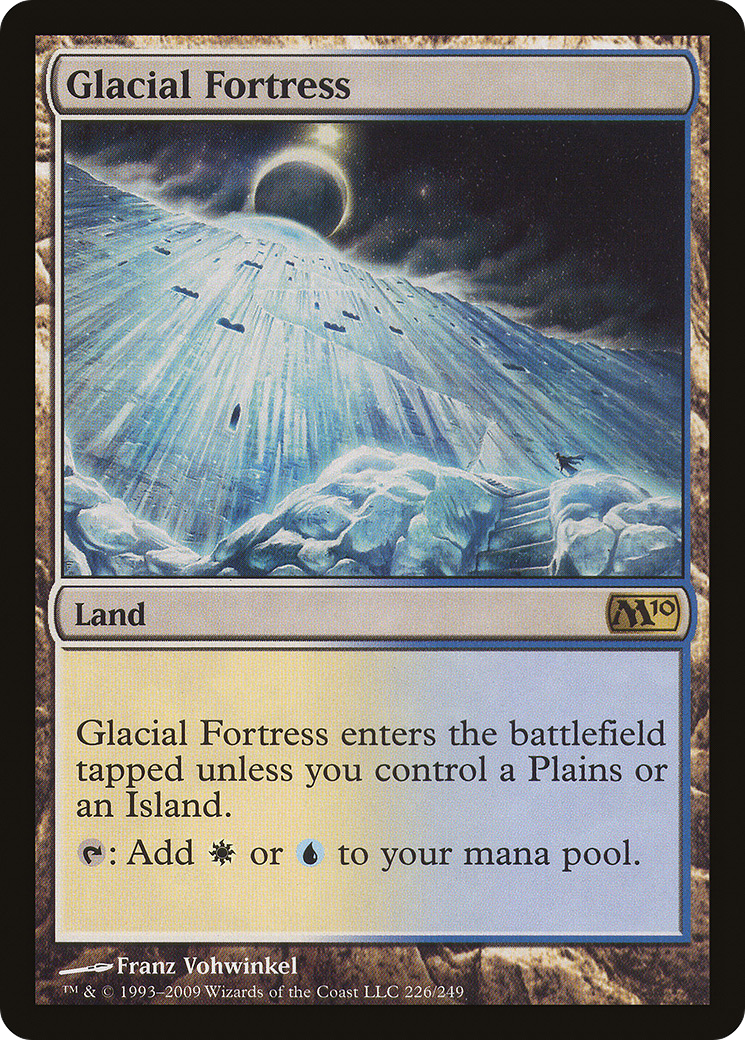 Glacial Fortress (M10-226) - Magic 2010 Foil