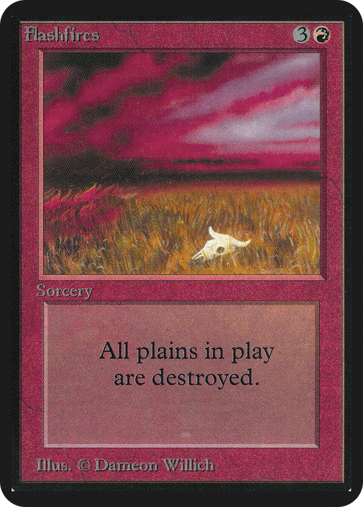 Flashfires (LEA-) - Limited Edition Alpha