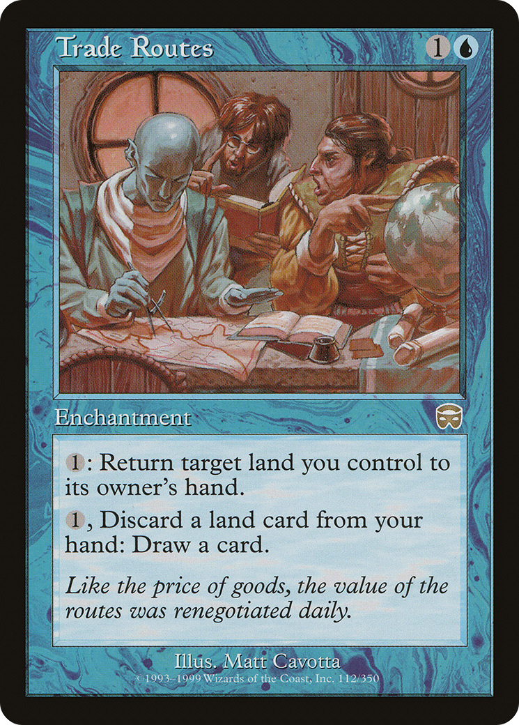 Trade Routes (MMQ-112) - Mercadian Masques Foil