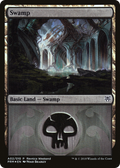 Swamp - Dimir (A02) (LARP-A02) - GRN Ravnica Weekend Foil