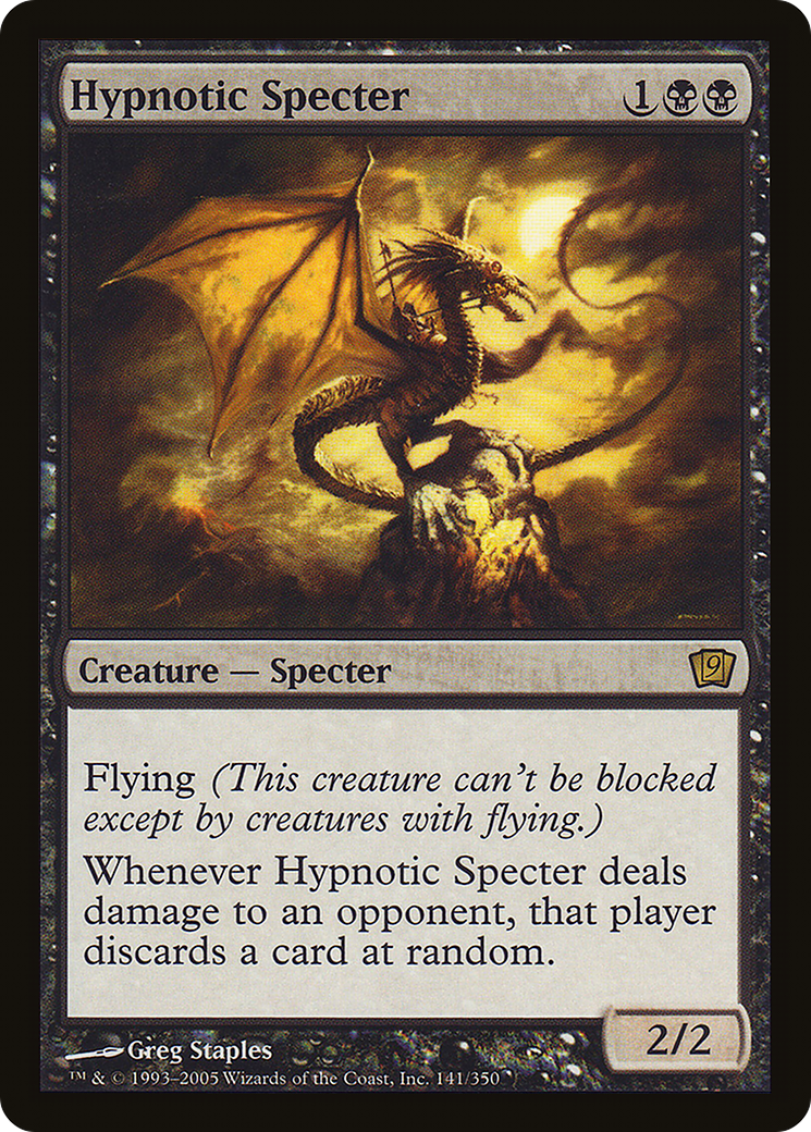 Hypnotic Specter (9ED-141) - 9th Edition Foil