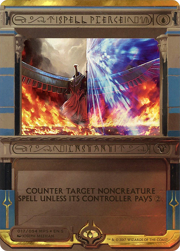 Spell Pierce (MPS2-017) - Amonkhet Invocations (Borderless) Foil