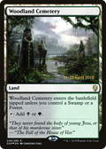 Woodland Cemetery (PRE-248S) - Dominaria Promos Foil