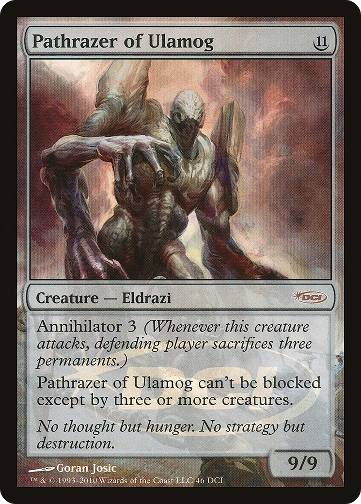 Pathrazer of Ulamog (WPN-046) - DCI Promos Foil