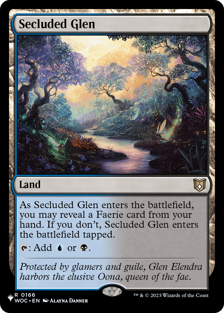 Secluded Glen (LIST-WOC-166) - The List