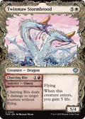 Twinmaw Stormbrood (Showcase) (TDM-320) - Tarkir: Dragonstorm: (Showcase) Foil