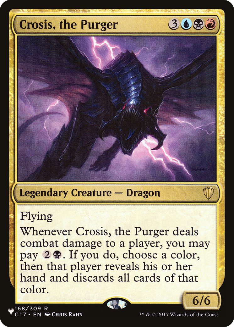 Crosis, the Purger (LIST-C17-168) - The List