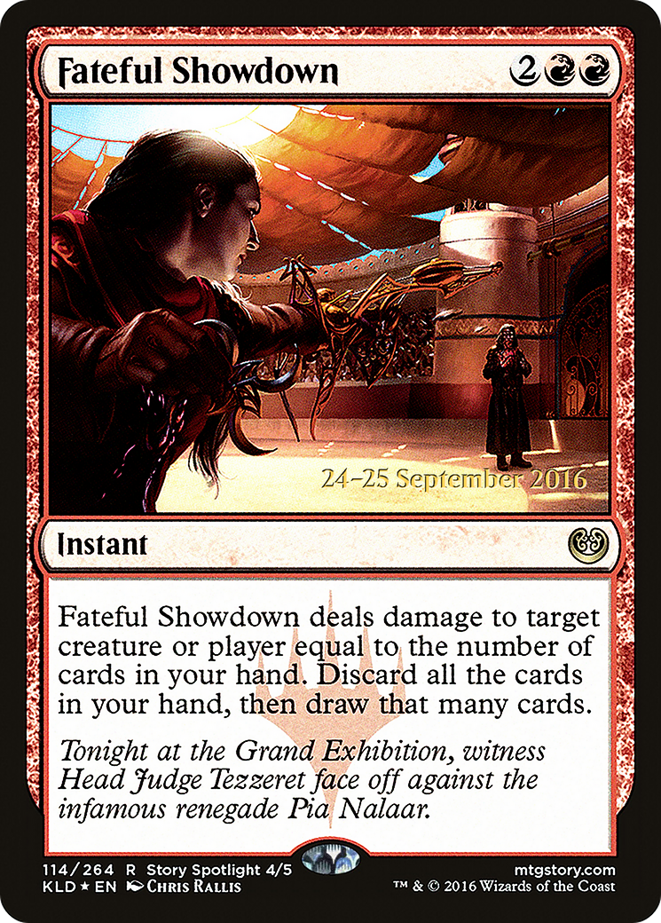 Fateful Showdown (PRE-114S) - Kaladesh Promos Foil