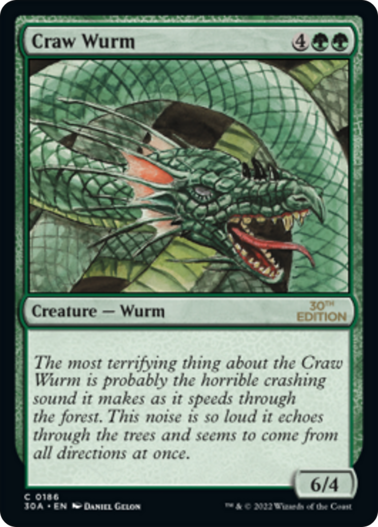 Craw Wurm (30A-186) - 30th Anniversary Edition