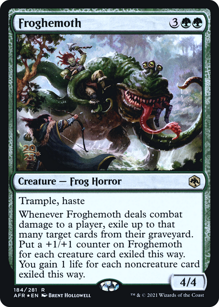Froghemoth (PRE-184S) - Adventures in the Forgotten Realms Promos Foil