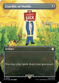 Crucible of Worlds (Borderless) (Surge Foil) (PIP-885) - Fallout Foil