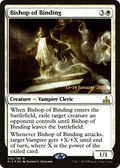 Bishop of Binding (PRE-02S) - Rivals of Ixalan Promos Foil