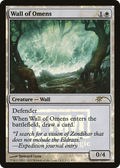 Wall of Omens (FNM-) - Friday Night Magic 2011 Foil