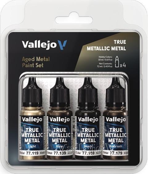 Vallejo: Aged Metal Paint Set