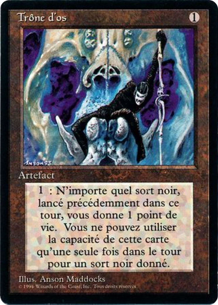 Throne of Bone (FBB-) - Foreign Black Border