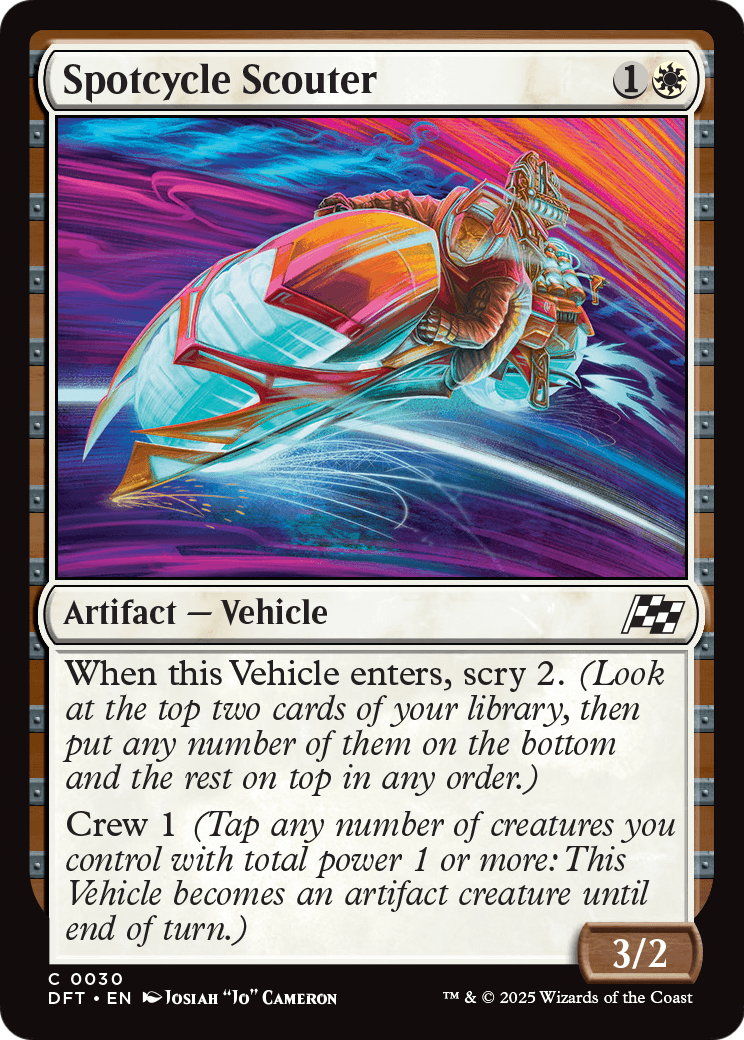 Spotcycle Scouter (DFT-030) - Aetherdrift Foil