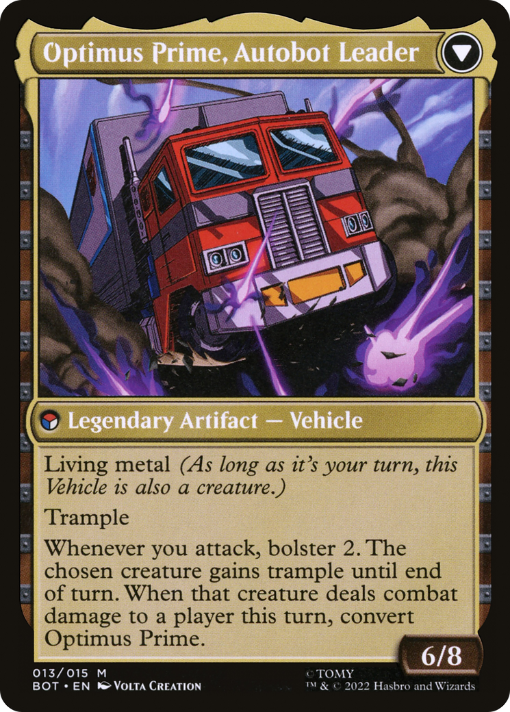 Optimus Prime, Hero (BOT-013) - Transformers: (convertdfc)