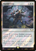 Martial Coup (Surge Foil) (40K-189) - Warhammer 40,000 Commander Foil
