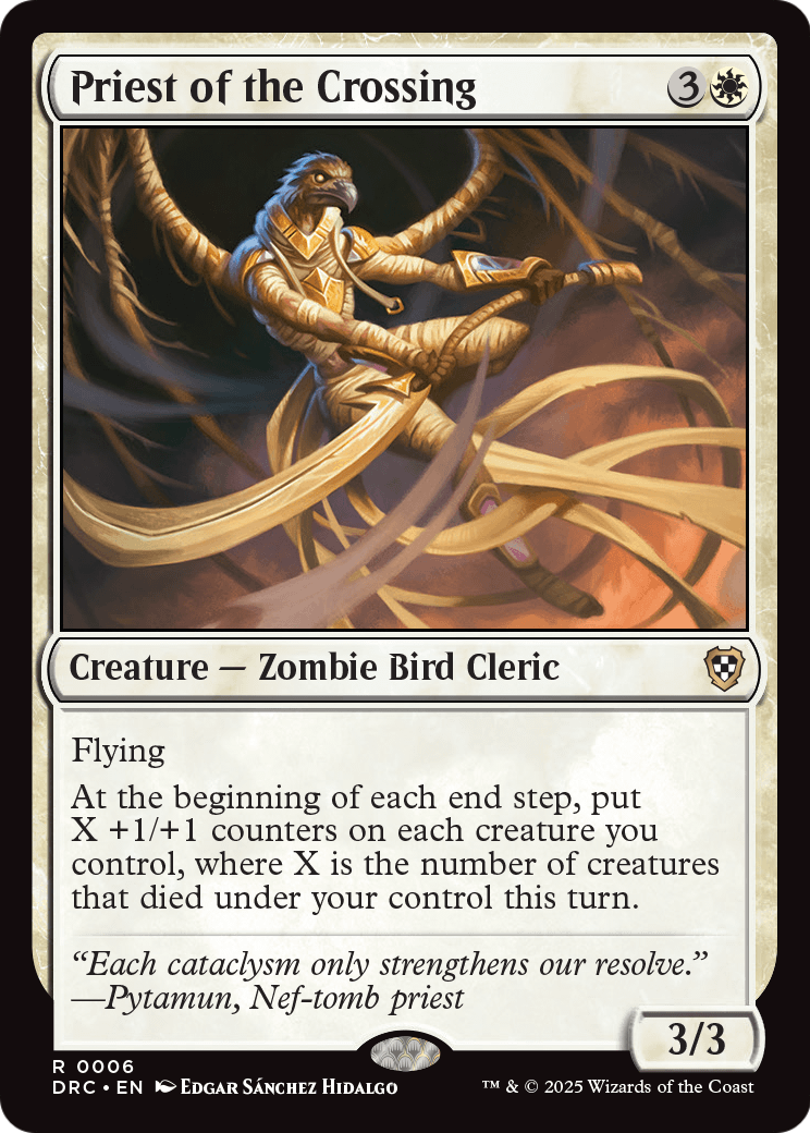 Priest of the Crossing (DRC-006) - Commander: Aetherdrift