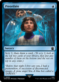 Preordain (Surge Foil) (WHO-809) - Doctor Who Foil