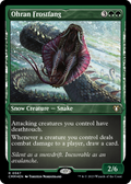 Ohran Frostfang (Foil Etched) (CMM-567) - Commander Masters: (snow) Foil